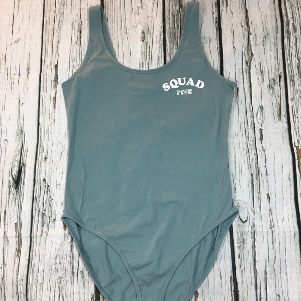 Victoria’s Secret pink one piece body suit